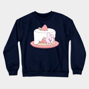 BT21 Cooky Strawberry Cake Crewneck Sweatshirt